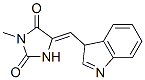 2,4-Imidazolidinedione, 5-(3H-indol-3-ylmethylene)-3-methyl- CAS#: 717839-26-4