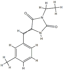 2,4-Imidazolidinedione,3-ethyl-5-[(3-methylphenyl)methylene]-(9CI) CAS#: 767293-86-7