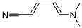 2,4-Pentadienenitrile,5-(dimethylamino)-,(2E,4E)-(9CI) CAS#: 77226-56-3