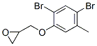 [(2,4-dibromo-5-methylphenoxy)methyl]oxirane CAS#: 72727-69-6