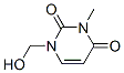 2,4(1H,3H)-Pyrimidinedione, 1-(hydroxymethyl)-3-methyl- CAS#: 79719-30-5