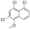 2,4,5-Trichloro-1-methoxynaphthalene CAS#: 74298-68-3