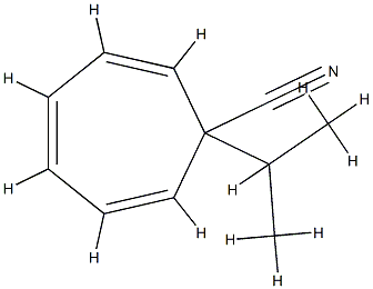 2,4,6-Cycloheptatriene-1-carbonitrile,1-(1-methylethyl)-(9CI) CAS#: 79574-42-8