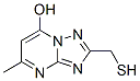 2,4]triazolo[1,5-a]pyrimidin-7-ol, 2-(mercaptomethyl)-5-methyl-[ CAS#: 72796-89-5