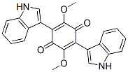 2,5-Bis(1H-indol-3-yl)-3,6-dimethoxy-2,5-cyclohexadiene-1,4-dione CAS#: 78723-19-0