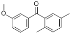 2,5-DIMETHYL-3'-METHOXYBENZOPHENONE CAS#: 750633-71-7