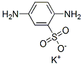 2,5-Diaminobenzenesulfonic acid potassium salt CAS#: 77847-12-2