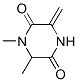 2,5-Piperazinedione, 1,6-dimethyl-3-methylene- CAS#: 73198-72-8