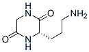 2,5-Piperazinedione,3-(3-aminopropyl)-,(S)-(9CI) CAS#: 74838-81-6