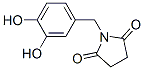 2,5-Pyrrolidinedione, 1-[(3,4-dihydroxyphenyl)methyl]- (9CI) CAS#: 727657-08-1