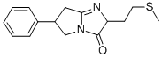 2,5,6,7-Tetrahydro-2-(2-(methylthio)ethyl)-6-phenyl-3H-pyrrolo(1,2-a)i midazol-3-one CAS#: 76696-85-0
