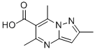 2,5,7-TRIMETHYLPYRAZOLO[1,5-A]PYRIMIDINE-6-CARBOXYLIC ACID CAS#: 739364-96-6