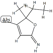 2(5H)-Furanimine,4-bromo-5-ethyl-5-methyl-(9CI) CAS#: 767241-27-0