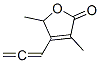 2(5H)-Furanone, 3,5-dimethyl-4-(1,2-propadienyl)- (9CI) CAS#: 77087-30-0