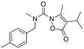2(5H)-Isoxazolecarboxamide,  N,3-dimethyl-4-(1-methylethyl)-N-[(4-methylphenyl)methyl]-5-oxo- CAS#: 706803-72-7