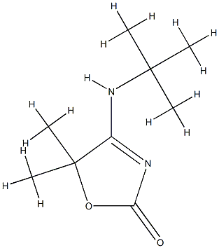 2(5H)-Oxazolone,4-[(1,1-dimethylethyl)amino]-5,5-dimethyl-(9CI) CAS#: 77626-29-0
