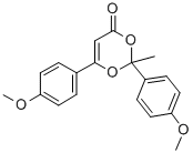 2,6-Bis(4-methoxyphenyl)-2-methyl-4H-1,3-dioxin-4-one CAS#: 77092-19-4