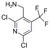 2,6-DICHLORO-4-(TRIFLUOROMETHYL)PYRIDINE-3-METHYLAMINE CAS#: 771580-45-1