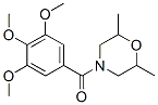 2,6-Dimethyl-4-(3,4,5-trimethoxybenzoyl)morpholine CAS#: 74037-70-0