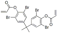 [2,6-dibromo-4-[2-(3,5-dibromo-4-prop-2-enoyloxy-phenyl)propan-2-yl]phenyl] prop-2-enoate CAS#: 73935-84-9