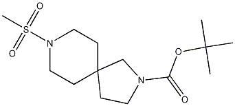 2,8-Diazaspiro[4.5]decane-2-carboxylic acid, 8-(methylsulfonyl)-, 1,1-dimethylethyl ester CAS#: 742067-22-7
