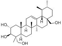 (2ALPHA,3BETA,4ALPHA)-URS-12-ENE-2,3,23,28-TETROL CAS#: 756865-68-6