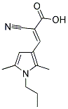 (2E)-2-CYANO-3-(2,5-DIMETHYL-1-PROPYL-1H-PYRROL-3-YL)ACRYLIC ACID CAS#: 730972-90-4