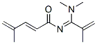 (2E)-N-[1-(Dimethylamino)-2-methyl-2-propenylidene]-4-methyl-2,4-pentadienamide CAS#: 75378-94-8