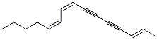 (2E,8Z,10Z)-2,8,10-Pentadecatriene-4,6-diyne CAS#: 77093-86-8