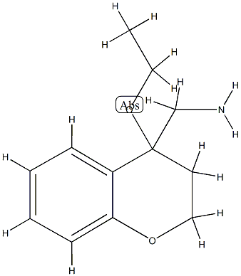 2H-1-Benzopyran-4-methanamine,4-ethoxy-3,4-dihydro-(9CI) CAS#: 737711-80-7