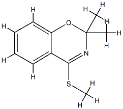 2H-1,3-Benzoxazine,2,2-dimethyl-4-(methylthio)-(9CI) CAS#: 792133-57-4