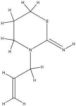 2H-1,3-Thiazin-2-imine,tetrahydro-3-(2-propenyl)-(9CI) CAS#: 722448-61-5