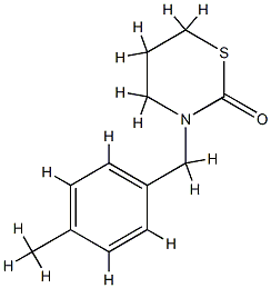 2H-1,3-Thiazin-2-one,tetrahydro-3-[(4-methylphenyl)methyl]-(9CI) CAS#: 784144-89-4