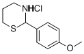 2H-1,3-Thiazine, tetrahydro-2-(p-methoxyphenyl)-, hydrochloride CAS#: 79128-46-4