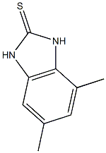 2H-Benzimidazole-2-thione,1,3-dihydro-4,6-dimethyl-(9CI) CAS#: 73590-92-8