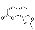 2H-Furo(2,3-h)-1-benzopyran-2-one, 5,8-dimethyl- CAS#: 76605-65-7