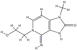 2H-Imidazo[4,5-c]pyridin-2-one,1,3,4,5-tetrahydro-5-(2-hydroxyethyl)-4-imino-1-methyl-(9CI) CAS#: 777813-86-2