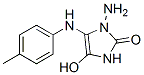 2H-Imidazol-2-one, 1-amino-1,3-dihydro-4-hydroxy-5-[(4-methylphenyl)amino]- (9CI) CAS#: 719295-68-8