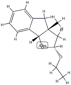 2H-Indeno[1,2-b]furan,2-ethoxy-3,3a,4,8b-tetrahydro-3a-methyl-,(2R,3aR,8bS)-rel-(9CI) CAS#: 716367-63-4