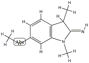 2H-Indol-2-imine,1,3-dihydro-6-methoxy-1,3-dimethyl-(9CI) CAS#: 700341-69-1