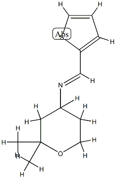 2H-Pyran-4-amine,tetrahydro-2,2-dimethyl-N-(2-thienylmethylene)-(9CI) CAS#: 799791-80-3