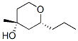 2H-Pyran-4-ol, tetrahydro-4-methyl-2-propyl-, (2R,4R)- (9CI) CAS#: 723340-91-8
