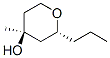 2H-Pyran-4-ol, tetrahydro-4-methyl-2-propyl-, (2R,4S)- (9CI) CAS#: 723340-90-7