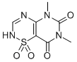 2H-Pyrimido(4,5-e)-1,2,4-thiadiazine-6,8(5H,7H)-dione, 5,7-dimethyl-,  1,1-dioxide CAS#: 74039-28-4