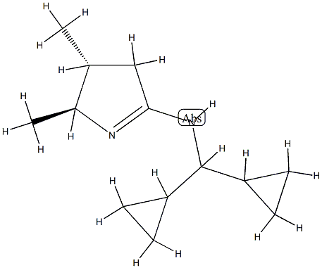 2H-Pyrrol-5-amine,N-(dicyclopropylmethyl)-3,4-dihydro-2,3-dimethyl-,(2R,3S)-rel-(9CI) CAS#: 785038-80-4