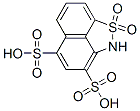 2H-naphth[1,8-cd]isothiazole-3,5-disulphonic acid 1,1-dioxide CAS#: 82-65-5