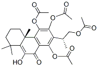 (2R)-2-[(4aR)-5,6,8-Tris(acetyloxy)-1,2,3,4,4a,9-hexahydro-10-hydroxy-1,1,4a-trimethyl-9-oxophenanthren-7-yl]-1-propanol 1-acetate CAS#: 75379-00-9