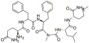 (2S)-2-amino-N-[(1S)-1-[[(1S)-1-[[(1S)-1-[[(1S)-1-carbamoyl-3-methylsulfanyl-propyl]carbamoyl]-3-methyl-butyl]carbamoylmethylcarbamoyl]-2-phenyl-ethyl]carbamoyl]-2-phenyl-ethyl]pentanediamide CAS#: 78081-72-8