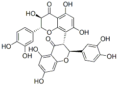 [2S-[2alpha,3beta(2'S*,3'S*)]]-2,2'-bis(3,4-dihydroxyphenyl)-2,2',3,3'-tetrahydro-3',5,5',7,7'-pentahydroxy[3,8'-bi-4H-1-benzopyran]-4,4'-dione CAS#: 73428-17-8