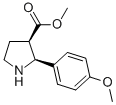 (2S,3R)-methyl 2-(4-methoxyphenyl)pyrrolidine-3-carboxylate CAS#: 748777-12-0